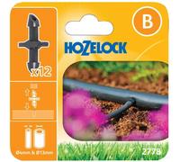 Hozelock MICRO Straight Connector 5/32" / 4mm Pack of 12