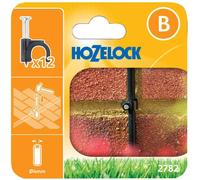 Hozelock MICRO Wall Clip 5/32" / 4mm Pack of 12