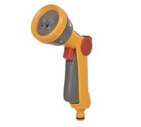 HOZELOCK - Multi-Jet Spray Gun : Ideal for Daily Use, Multi-Tasking Gun, Locking Function and Flow Control, 5 Patterns: Cone, Jet, Fast Fill, Fine Rose Flat [100-003-862]