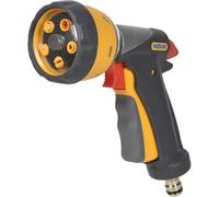 Hozelock Multi Spray Ultramax Pro Hose Gun Seven Patterns Lockable Trigger Flow Control Heavy Duty Durable Cleaning - 100-001-281