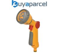 Hozelock Multispray Multi Spray Hose Gun Sprayer 2679 5 Spray Pattern Metal Rose
