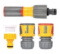 Hozelock Nozzle Sprayer & Connector Set for Diameter19mm Hoses 100-100-240
