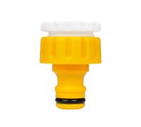 HOZELOCK - Outdoor Tap Connector ? 21mm - 26,5mm (1/2"- 3/4") : For Threaded Outdoor Taps, Watertight Connector, Adaptor to Connect a Garden Hose to