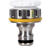 HOZELOCK - Outdoor Tap Connector Pro Metal Ø 21Mm - Ø 26,5Mm (1/2"- 3/4"): for E