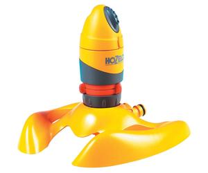 HOZELOCK Plastic Sprinkler Rotating Pro 314 m? : Large-area Base-mounted Spray Sprinkler (? 20m),Ultra Even Coverage thanks to Hydraulic Motor and 2