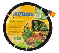 Hozelock Porous Soaker Hose Pipe with Connector 1/2" / 12.5mm 15m Black