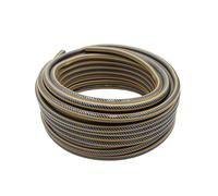 Hozelock Pro | 50m Flexi Pro Hose | Transparent Garden Hosepipe | Sustainable 70% Recycled PVC | Premium Feel | Flexible, Strong, Durable | Modern Design