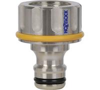 Hozelock Pro Brass Tap Connector Durable Brass 1/2" BSP 2046P0000
