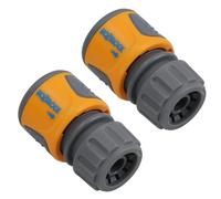 Hozelock Quick Release Water Garden Hose Pipe End Connector Fitting 2pc