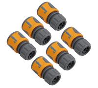 Hozelock Quick Release Water Garden Hose Pipe End Connector Fitting 6pc