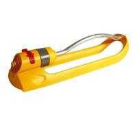 HOZELOCK - Rectangular Oscillating Sprinkler Plus 180 m? : Small-area Spray Sprinkler on Sled, Ideal for Lawns and Established Plants, Adjustable
