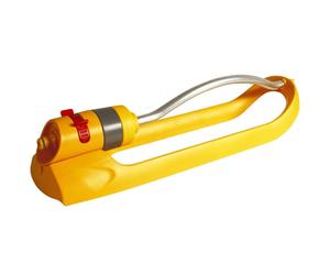 HOZELOCK - Rectangular Oscillating Sprinkler Plus 180 m? : Small-area Spray Sprinkler on Sled, Ideal for Lawns and Established Plants, Adjustable