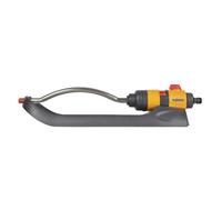 HOZELOCK - Rectangular Sprinkler Plus 220 M: Ultra Coverage, Sprinkler on Sled, Ideal for Lawns, Adjustable Oscillation Zone: 16 Jets For Uniform Watering [100-100-250]