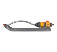 HOZELOCK - Rectangular Sprinkler Plus 250 L : Ultra Coverage, Sprinkler on Sled, Ideal for Lawns, Adjustable Oscillation Zone: 18 Jets For Uniform Watering [100-100-252]