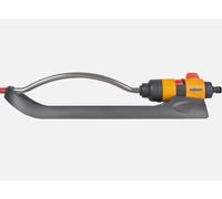 HOZELOCK - Rectangular Sprinkler Plus 250 L : Ultra Coverage, Sprinkler on Sled, Ideal for Lawns, Adjustable Oscillation Zone: 18 Jets For Uniform Watering [100-100-252]