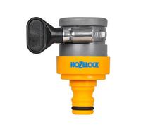Hozelock Round Tap Connector in Yellow Hozelock Yellow
