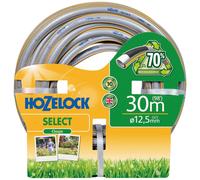 Hozelock Select Garden Hose Pipe 1/2" / 12.5mm 30m Grey