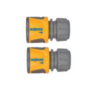 Hozelock Soft Touch Hose End Connector - Multi Colour - Twin Pack - Multi Colour