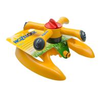 HOZELOCK - Sprinkler Rotating Plus 254 m?: Spray Sprinkler on Sled for Medium-sized Surfaces (? 18m): 2 Spray Patterns for Even Coverage Watering