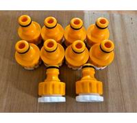 HOZELOCK TAP CONNECTOR HOSEPIPE HOSE FITTING TAP CONNECTION X 10