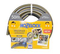 Hozelock Tricoflex Ultramax Hose, Grey, 15 mm x 50 m