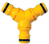 Hozelock Triple Hose Pipe Connector - 3 Way Connection