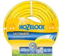 Hozelock Ultimate Anti Kink Crush Proof Hose Pipe 1/2" / 12.5mm 30m Yellow