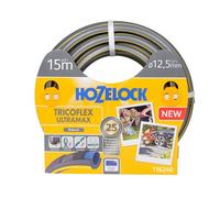 Hozelock Ultramax 116240 Grey & Yellow 5-Layer Reinforced Hose Pipe (L)15M
