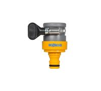 Hozelock Universal Round Tap ConnectorOne Size Yellow ST5374