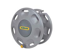 Hozelock Wall Mounted Hose Reel With Hose Guide Grey (One Size)