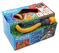 HOZELOCK - Wonderhoze Expanding Hose 30m : Flexible Hose, Stretches up to 3X Original Length | with 2 Aquastop Fittings and Multispray Gun: Ready to Use