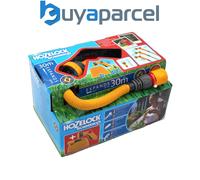 HOZELOCK - Wonderhoze Expanding Hose 30m : Flexible Hose, Stretches up to 3X Original Length | with 2 Aquastop Fittings and Multispray Gun: Ready to Use