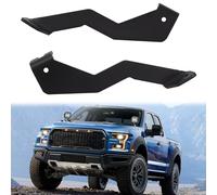 HOZHEM Hood Hinge Ditch LED Pods Light Mount Bracket for Ford F150 2004-2014 & 1st Gen SVT Raptor Front A-Pillar LED Work Cube Light Mount Bracket