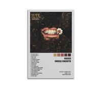 Hozier Poster Unreal Unearth Album-恢复的 Album Cover Aesthetic Limited Posters Signed Rapper Music Posters Dorm Decor Bedroom Posters Print Canvas Wall Art Room Teen and Girls 12x18inch(30x45cm) Unfr