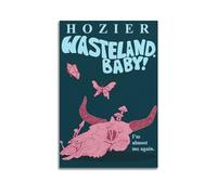 Hozier Wasteland Baby Poster Album Cover Aesthetic Limited Posters Signed Rapper Music Posters Dorm Decor Bedroom Posters Print Canvas Wall Art Room Teen and Girls 08x12inch(20x30cm) Unframe-Style