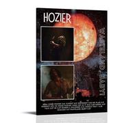 Hozier Wasteland Baby Waterproof Canvas Poster Wall Art HD UV Resistant Print Suitable for Living Rooms And Hallways And Makes A Great GiftFrame-style20x30inch(50x75cm)