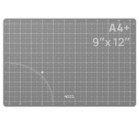 HOZO Nano Cutting Mat for Ultrasonic Cutter, 30cm x 22cm Self-Healing Cutting Mat, Glue-Free Eco Design, Heat-Resistant, Metric & Imperial Scales, Durable for Craft, DIY, 3D Printing & Model Making