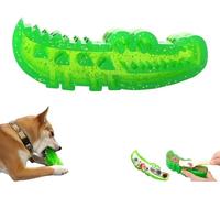 HOZZAVOX Lettuce Pets Slow - Feed Chew & Fetch Crocodile Dog plaything, Puzzle Treat Dispensing Dog plaything with Safe Chewing, Slow Feeding, Teeth Cleaning & Play Fun(S-1pcs)