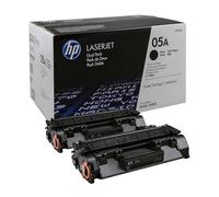 HP 05A LaserJet toner cartridge black standard capacity 2 x 2.300 pages 2-pack