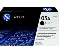 Original HP 05A Black Toner Cartridge Blue Box 2300 Pages - CE505A