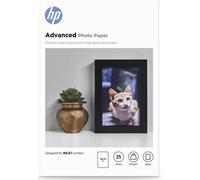 HP White 10x15cm Advanced Glossy Photo Paper (25 Pack)