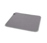 HP 100 Disinfectable Mouse Mat (Anti Slip Base, Anti-Wear Stitching, Splash Resistant, Silent Gliding), Grey