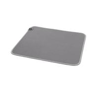HP 100 Disinfectable Mouse Mat (Anti Slip Base, Anti-Wear Stitching, Splash Resistant, Silent Gliding), Grey