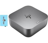 HP 100W G6 Thunderbolt 4 Dock Port Replicator Bundle with DKZ Hub 9X472UT#ABA (Universal Thunderbolt/USB-C Docking Station, Data Transfers to Any Brand Laptop, Single Cable for Charging)