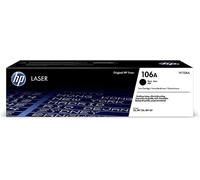 HP 106A - Black - Original - Toner Cartridge (W1106A) - for Laser 107, MFP 135,