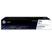 HP 117A Cyan Toner Cartridge W2071A Blue Genuine Original For Color Laser MFP