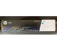HP Toner Cartridge Laser 117A W2071A Cyan - Scruffy Box - VAT included