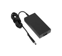 HP 120W AC adapter with Power Factor Correction 7.4mm slim connector designed for HP laptops efficient power supply.