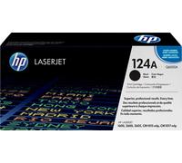 HP 124A Black Original LaserJet Toner Cartridge - Q6000A