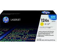 Original HP 124A (Q6002A) Toner Cartridge -Yellow